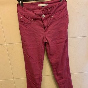 Pink/Purple Jeggings/Jeans
